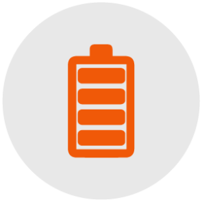 Hardware battery life is long
